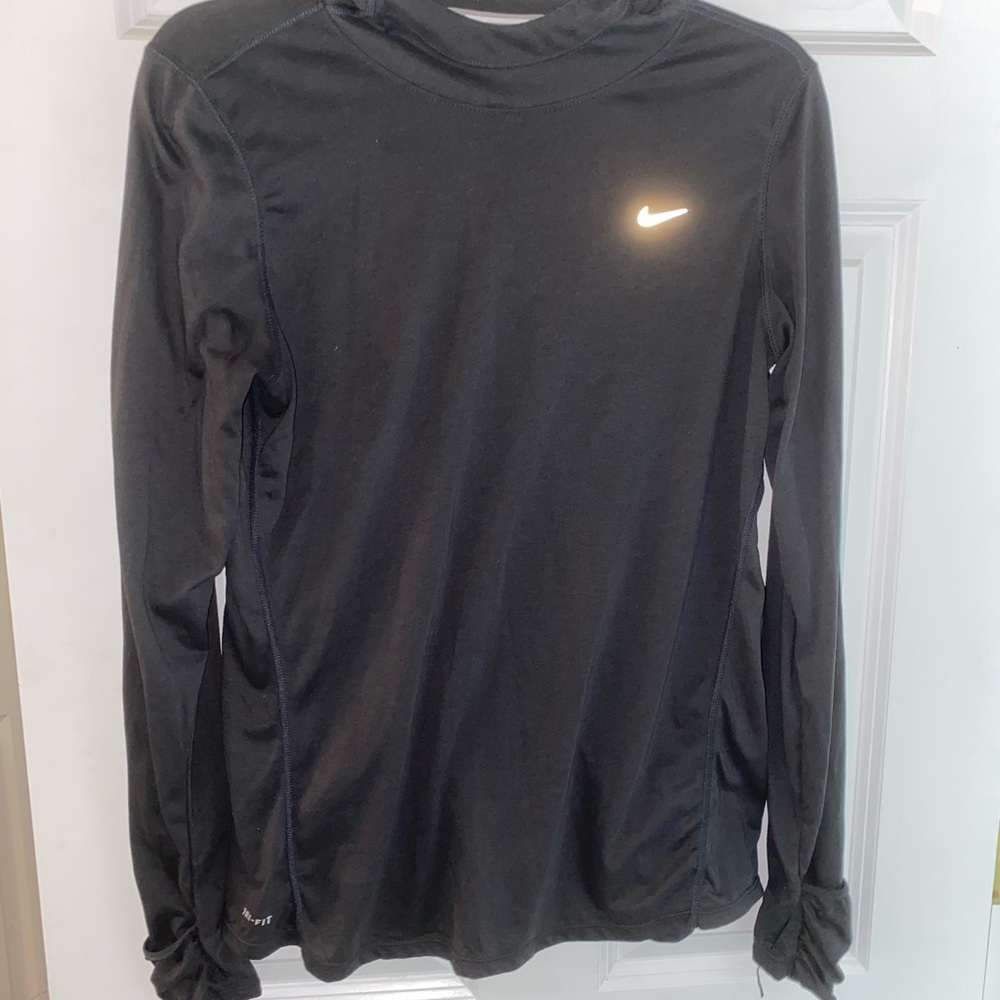 nike swoop neck hoodie